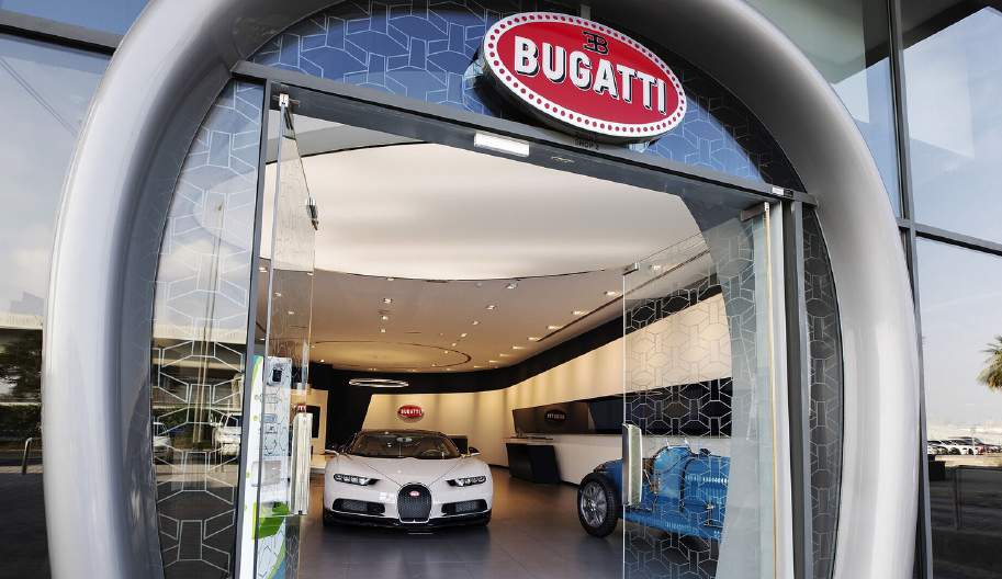 Bugatti Showroom